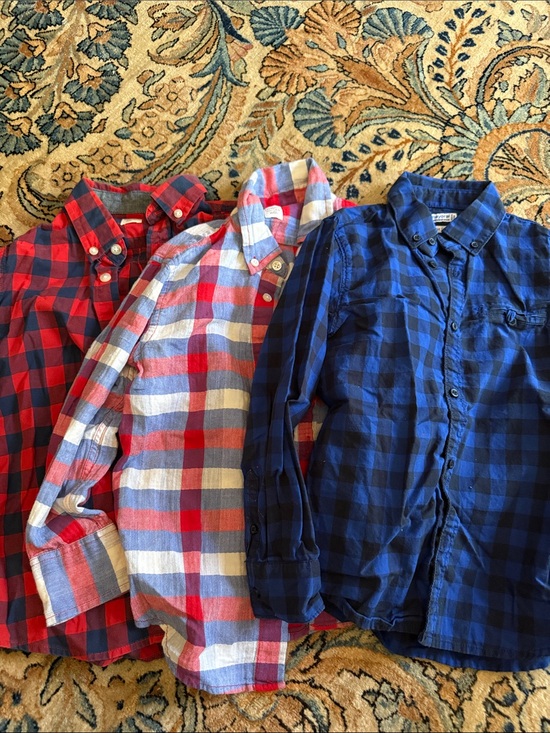Other - Lot of 3 boys 5y button down shirts mayoral and j crew